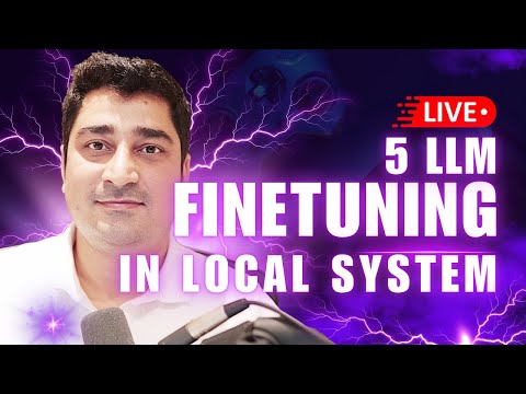 5 LLM for 5 Business Domain Fine Tuning with customer data | Euron Live class