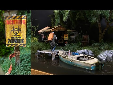 ZOMBIE Apokalypse Diorama Maßstab 1:24