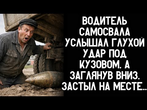 Водитель самосвала услышал глухой удар под кузовом, а заглянув вниз, застыл на месте…