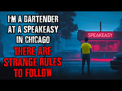 I'm a Bartender at a Speakeasy in Chicago, There are STRANGE RULES to Follow !