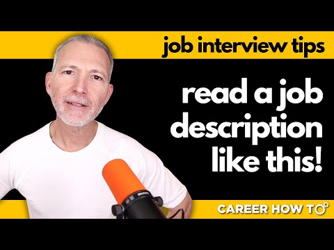 How to Read a Job Description to Win the Interview