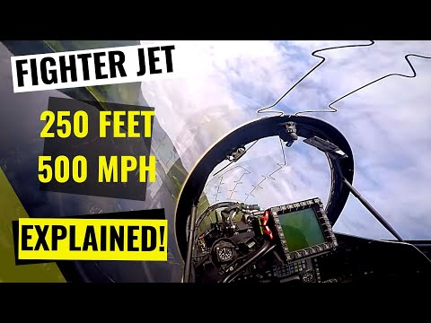 Low Level IN COCKPIT - EXPLAINED by the RAF Instructor Pilot