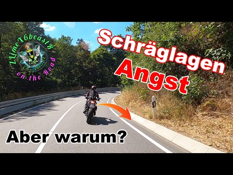 💡⁉️ 8 Tipps + Gründe zur Schräglagenangst in Kurven👌