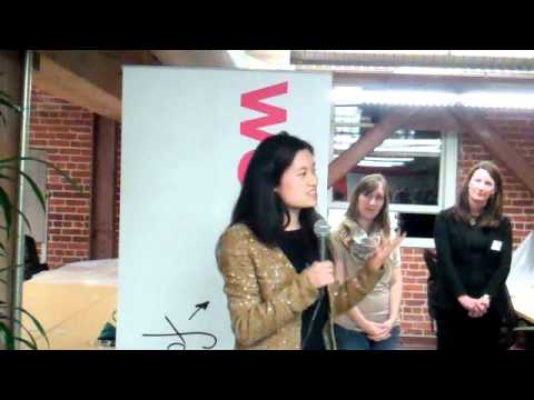 LARK CEO & Founder Julia Hu at women 2.0