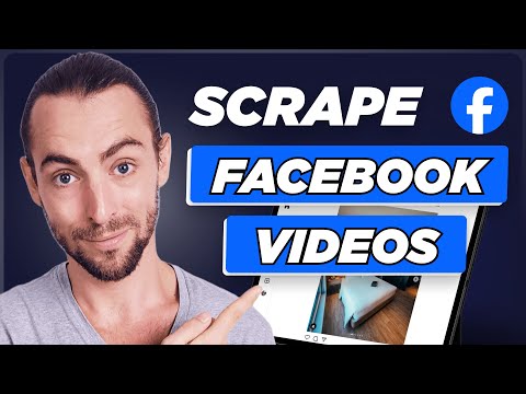 How To Scrape VIDEOS From Facebook In 9 Minutes (Seriously)