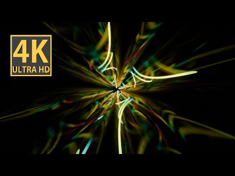 Abstract Background Video 4k TV VJ LOOP NEON Rainbow Visuals Hypnotic Visual ASMR Motion Graphic