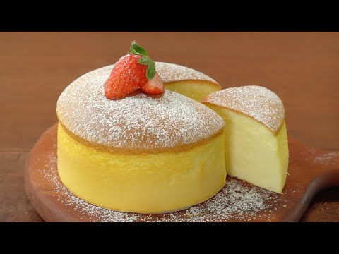 Best Japanese Souffle Cheesecake :: Soft, Fluffy and Jiggly :: Cotton Cheesecake