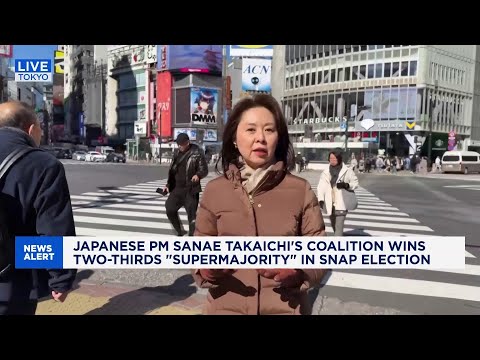 'Sanae mania': Japan's Takaichi cashes in on popularity for snap election victory