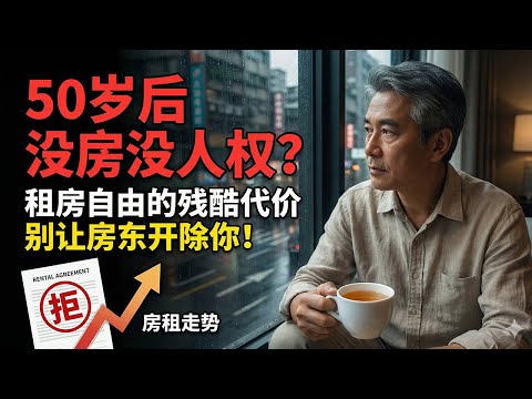 【残酷真相】不买房的“自由”,是有保存期限的?50岁后,你的房东可能比银行更狠 #租房 #不买房 #退休规划 #下流老人 #高股息ETF #被动收入 #台湾房市 #房租通膨 #慢富哲学