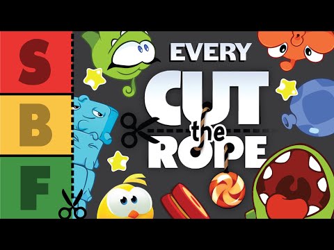 I played and ranked EVERY Cut the Rope Game so you don’t have to…