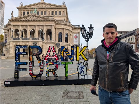 Die Frankfurter Innenstadt - Der Held in Gefahr am Freitagabend