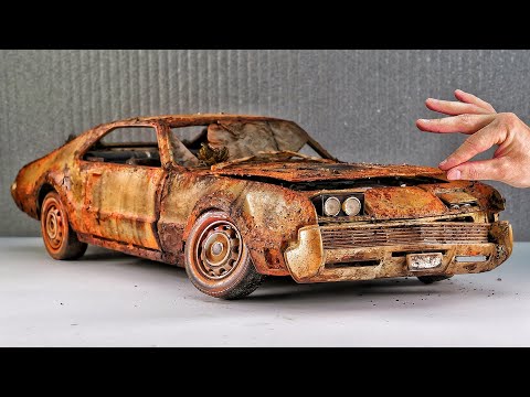 ABANDONED 60s REVOLUTION: Full Restoration Abandoned Oldsmobile Toronado