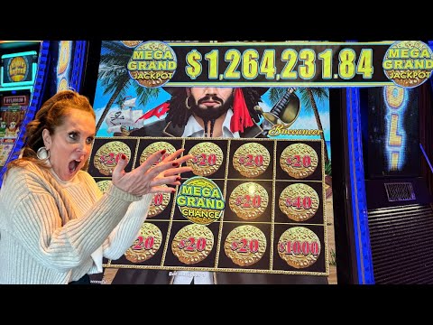 $1,264,231.84 MEGA GRAND Jackpot! Dollar Storm DOESN'T Miss! Hard Rock Atlantic City