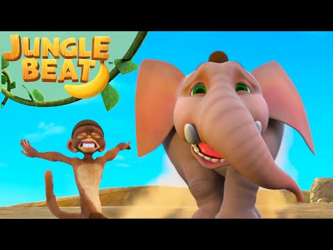Crazy Toboggan Ride! | Jungle Beat: Munki & Trunk | Full Episodes | Kids Cartoon 2024
