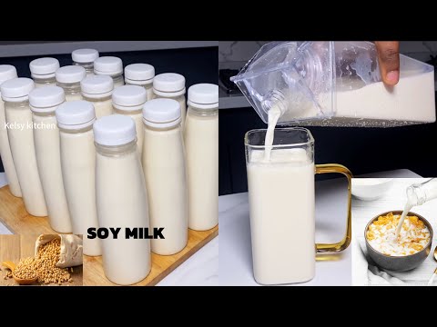 How to make and preserve soy milk drink from cuddling / upgrade class