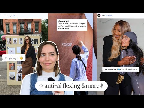 the weirdest marketing trends I saw this fashion month