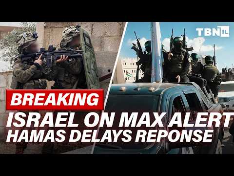 BREAKING: Hamas DELAYS Peace Deal Response; IDF Preps INTERCEPTION Of Activist Flotilla | TBN Israel