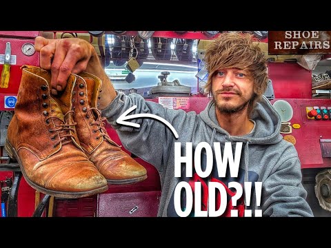 These Boots are OLDER Than Me! UNBELIEVABLE 1980's Grenson Restoration