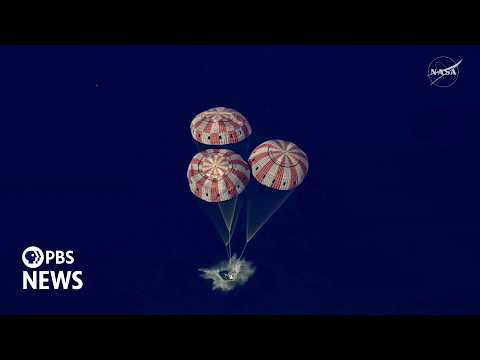 WATCH: Artemis II crew returns to Earth