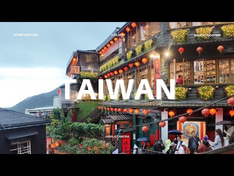 STAMP HUNTING & MAJOR FOODTRIP IN TAIWAN | Jamila Zamora