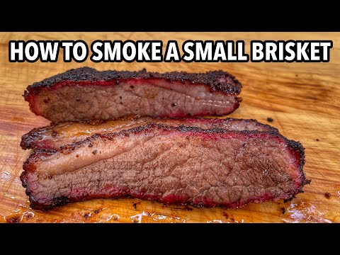 How to Smoke a Small Brisket