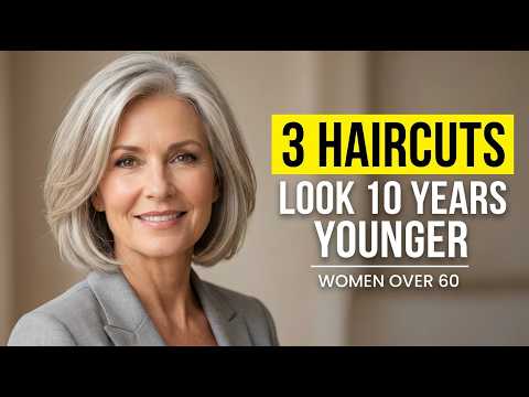 3 Haircuts That Will Make You Look 10 Years YOUNGER - Perfect For Women Over 60
