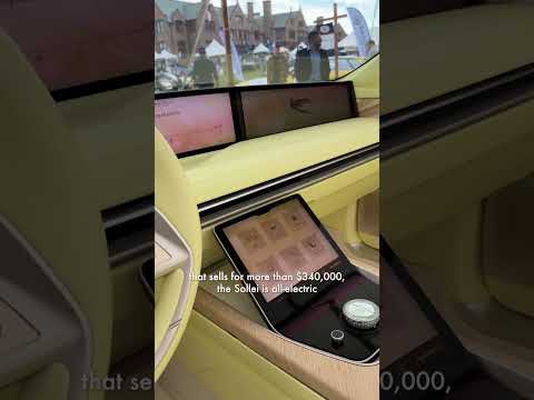 Cadillac Sollei Close-Up at the Audrain Newport Concours d’Elegance