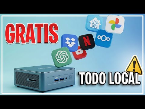 🔴 I have CLONED Google Photos, Dropbox and ChatGPT Locally (Geekom IT12)