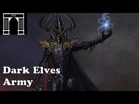 Possible Total War:Warhammer Factions The Dark Elves Army