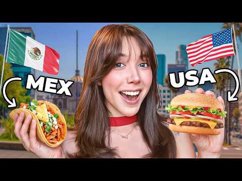 MÉXICO VS ESTADOS UNIDOS | ¿QUÉ COMIDA ES MEJOR?