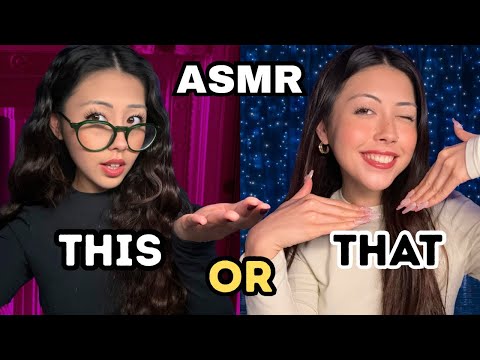 ASMR This or That? 💭Tingly Trigger Assortment for Deep Sleep & Relaxation