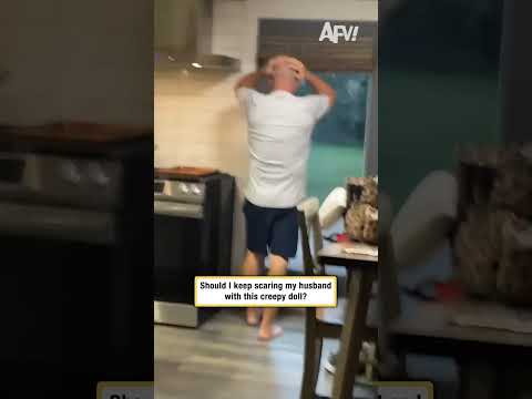 Should I keep scaring my husband with this creepy doll?