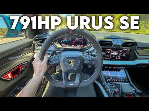 What It's Like To Drive The 2025 Lamborghini Urus SE (POV)