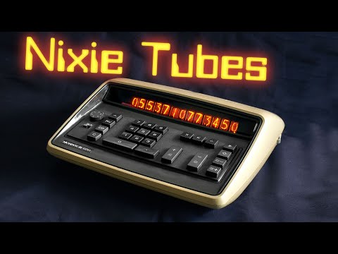 Nixie Tube Calculator - 1972 Monroe 620 - Repair and Demo