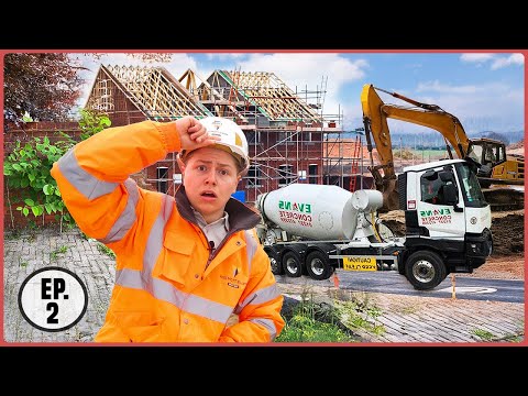 Behind The Scenes Building 52 New Houses (UK) ~ life in construction (EP.2)