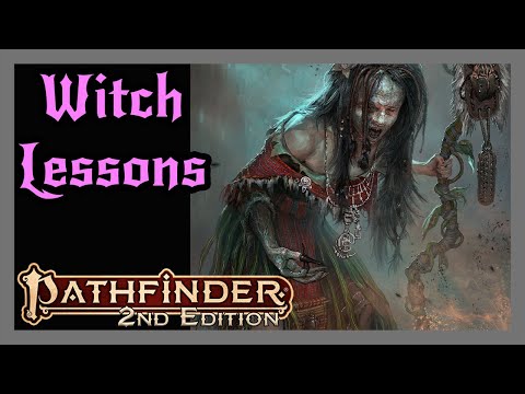 Pathfinder 2e Witch Class Overview (Lessons + Feats)
