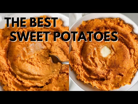 The Secret Ingredient for the BEST Sweet Potatoes | Instant Pot Mashed Sweet Potatoes!