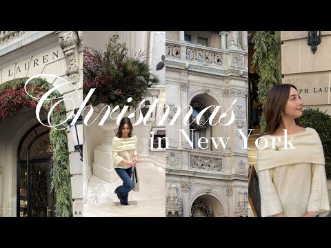 Christmas in New York - Cafes, book shopping, & cozy winter reads