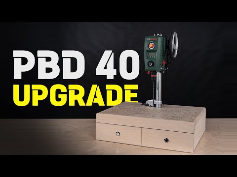 Build a Drill Press Table for PBD 40 / DIY