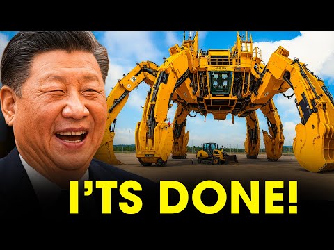 China’s Mega Construction Machine Just Did the IMPOSSIBLE — Experts Are Stunned