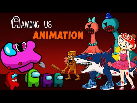 어몽어스Among Us VS DOEY THE DOUGHMAN X Brainrot Animals | AMONG US FUNNY ANIMATION