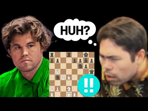 Carlsen's Bishop Sacrifice Baffles Hikaru