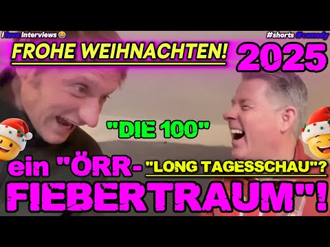 "LONG TAGESSCHAU" oder "ÖRR-FIEBERTRAUM"? 😂😂😂 DU HAST DIE QUAL DER WAHL! 🎄😍FROHE WEIHNACHTEN!🎄