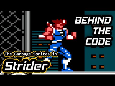 The Garbage Sprites in Strider (NES) - Behind the Code