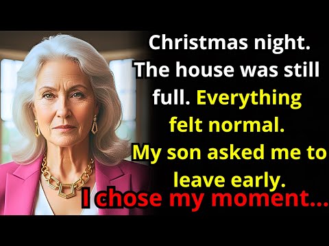 My Son Asked Me to Leave Early on Christmas Night… So I waited for the right moment…