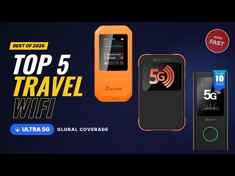 No WiFi Abroad? 😱 Top 5 Best Portable WiFi Hotspots for Travel (2026)