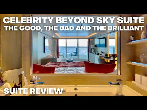 Celebrity Beyond Sky Suite Tour and Review - We had a few issues!