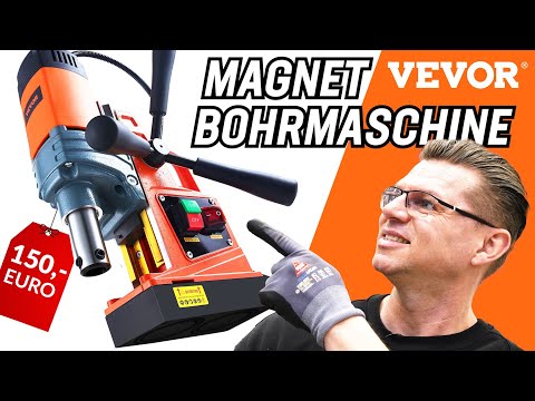 150,- € BILLIGSTE MAGNET BOHRMASCHINE der WELT?! | China Tools im Test | VEVOR