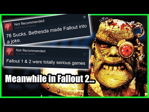 Fallout 1 & 2 are WEIRDER Than You Remember