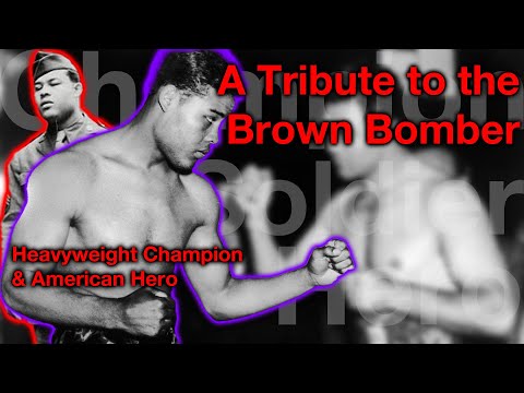 The Brown Bomber, Joe Louis - A Remembrance Day Tribute
